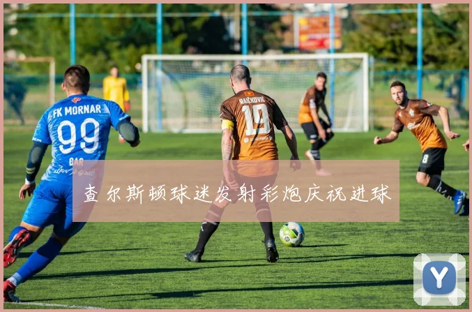 查尔斯顿球迷发射彩炮庆祝进球